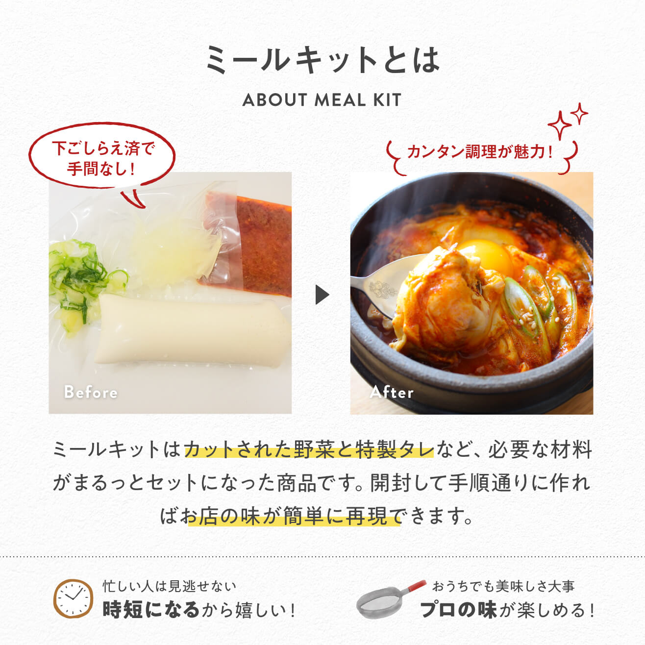 ミールキット/スンドゥブチゲ【1人前】